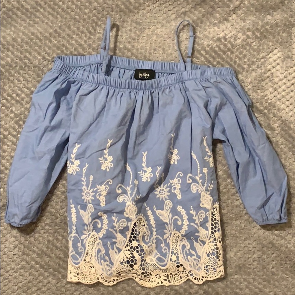Floral off the shoulder Top